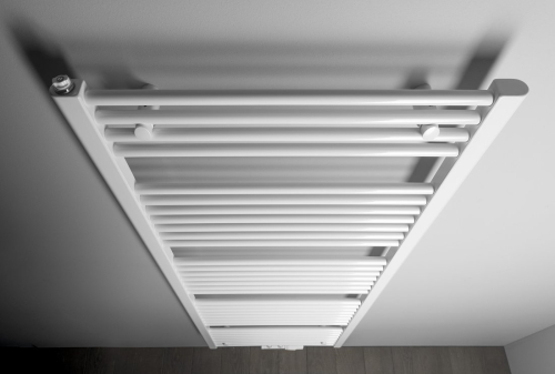 Aqualine DIRECT otopné těleso se středovým připojením, 600x1680mm, 1013 W, bílá ELM66T
