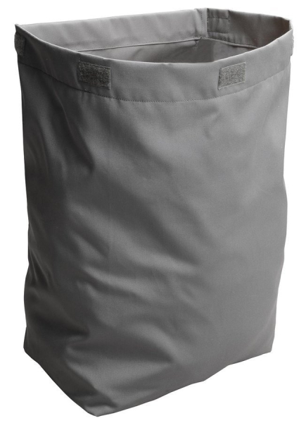 Sapho Prádelní koš do skříně 310x570x230mm, suchý zip, šedá UPE600