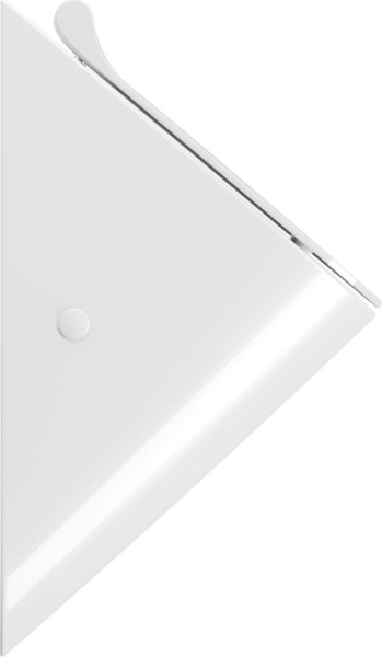GSI COMMUNITY urinál se zakrytým přívodem vody s otvory pro víko 31x54, 5cm, bílá ExtraGlaze 769611