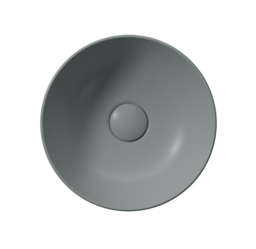 GSI PURA keramické umývátko na desku, průměr 32cm, agave mat 885404