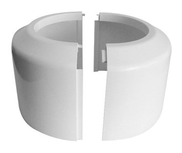 Bruckner Rozeta dělená pro WC dopojení 110mm, v.100mm 159.392.0
