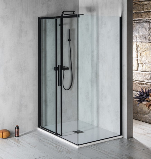 Polysan ALTIS BLACK obdélníkový sprchový kout 1600x800 mm, L/P varianta AL4312BAL5912B