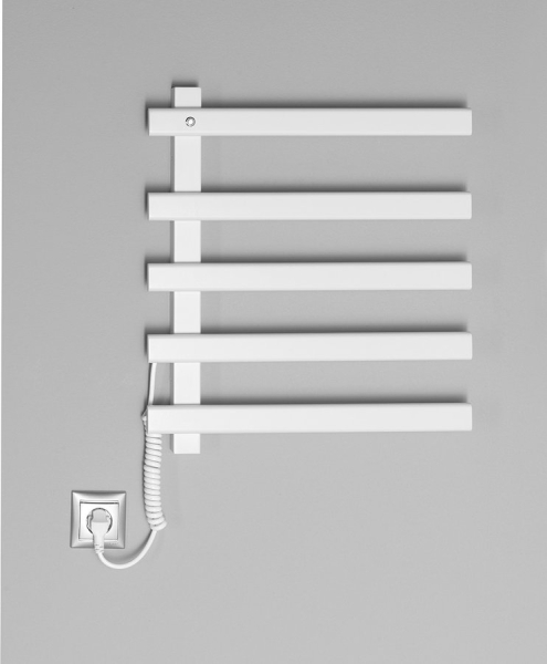 Sapho ELCOR elektrický sušák ručníků 480x520x50 mm, 63 W, bílá mat EB520