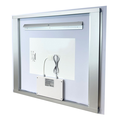 Mereo Zrcadlo 80x70 cm s LED osvětlením a odmlžováním CN153