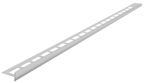 Sapho Spádová lišta, levá, výška 12 mm, délka 1500 mm, nerez mat SPD1512-L