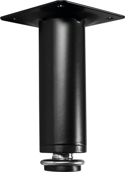 Aqualine KERAMIA FRESH výškově stavitelná nožička, výška 100-110mm, černá mat 10077B