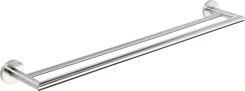 Sapho X-STEEL dvojitý držák ručníků 600mm, nerez mat XS403