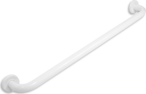 Novaservis Madlo rovné s krytkami 800 mm bílé R6680,11