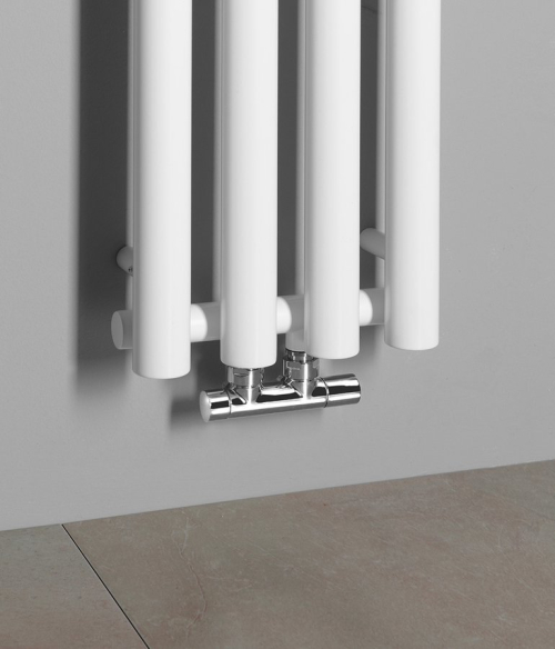 Sapho PILON otopné těleso 270x1800mm, se čtyřmi háčky pro ručník, bílá mat IZ121T