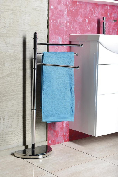 Gedy HIBISCUS stojan s držákem ručníků, chrom HI31