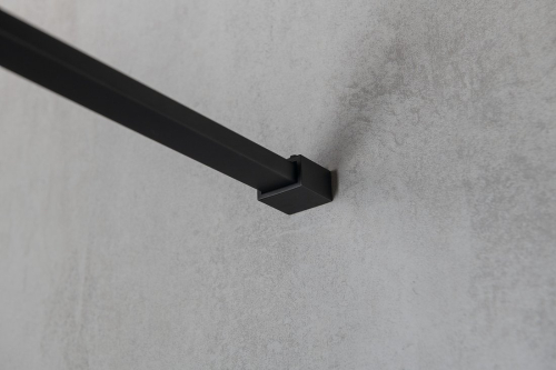 Gelco VARIO BLACK jednodílná sprchová zástěna do prostoru, kouřové sklo, 900 mm GX1390GX2214