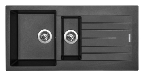 Granitový dřez Sinks PERFECTO 1000.1 Metalblack + Mix 3 P GR G16474