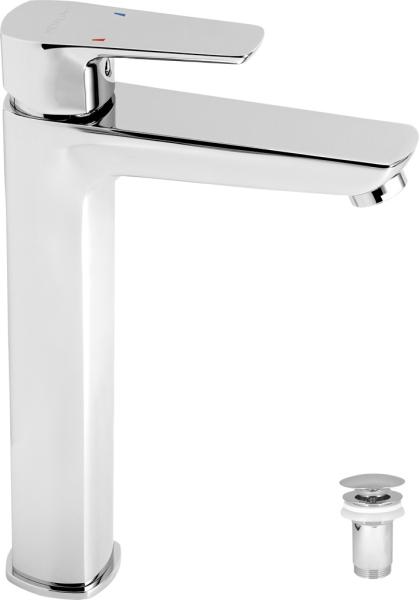 Novaservis Umyvadlová baterie s výpustí METALIA 58 ECO, chrom 58503,0