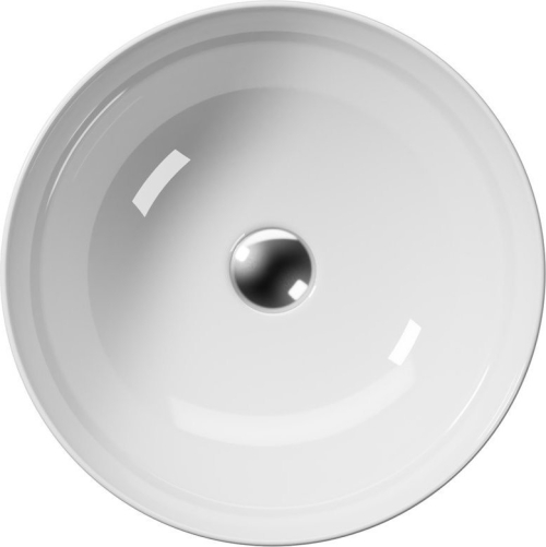 GSI PURA keramické umyvadlo na desku, průměr 42cm, bílá ExtraGlaze 885111