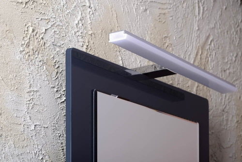 Sapho FELINA LED svítidlo, 12W, 608x15x112mm, IP44, chrom FE060