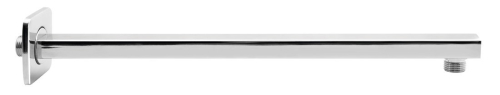 Aqualine Sprchové ramínko hranaté nízké, 400mm, chrom TQ043