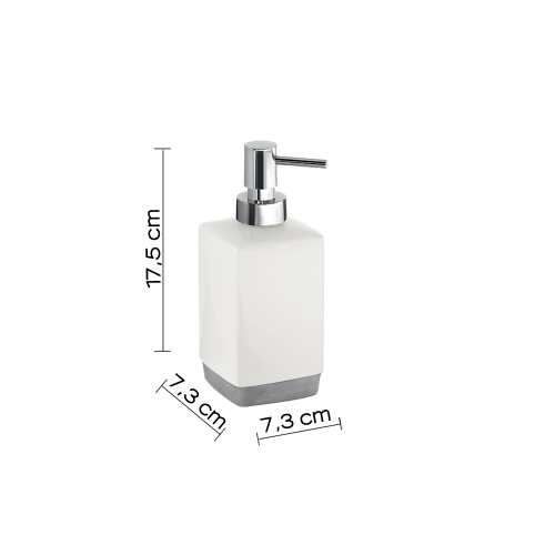 Gedy LUCY dávkovač mýdla na postavení, 350 ml, keramika LY80
