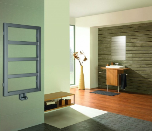 Sapho DENALI otopné těleso 550x904 mm, stříbrná strukturální DN609SS