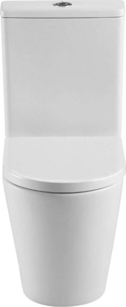 Mereo WC kombi vario odpad, kapotované, RIMLESS, 605x380x825mm, keramické, vč. nádržky a sedátka VSD91S2