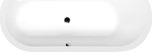 Polysan ASTRA O oválná vana 165x75x48cm, bílá 35611