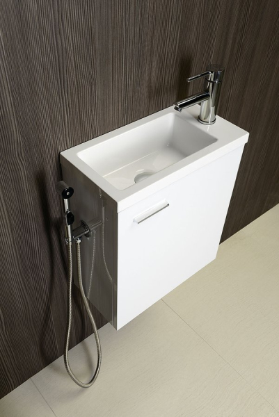 Sapho Vyústění pro baterie 1209-05 a 1209-09 k umístění na bok skříňky, chrom SG204