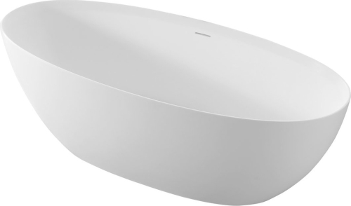 Polysan NOYA volně stojící vana, solid surface, 170x76x56cm, bílá mat 92330