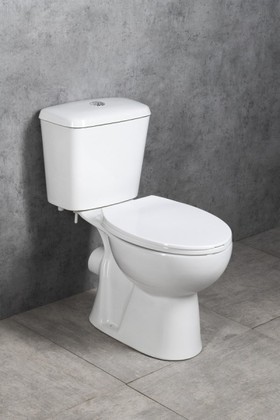 Aqualine JOSE WC kombi, dvojtlačítko 3/6l, zadní odpad, bílá PS8812
