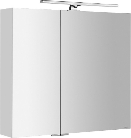 Sapho MIRRÓ galerka s LED osvětlením, 80x70x16cm, bílá MC080-0030